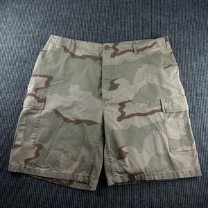 Military Issue Desert Camo Cargo Shorts Men XXL Regular 43-47 Waist 3 Color Camo